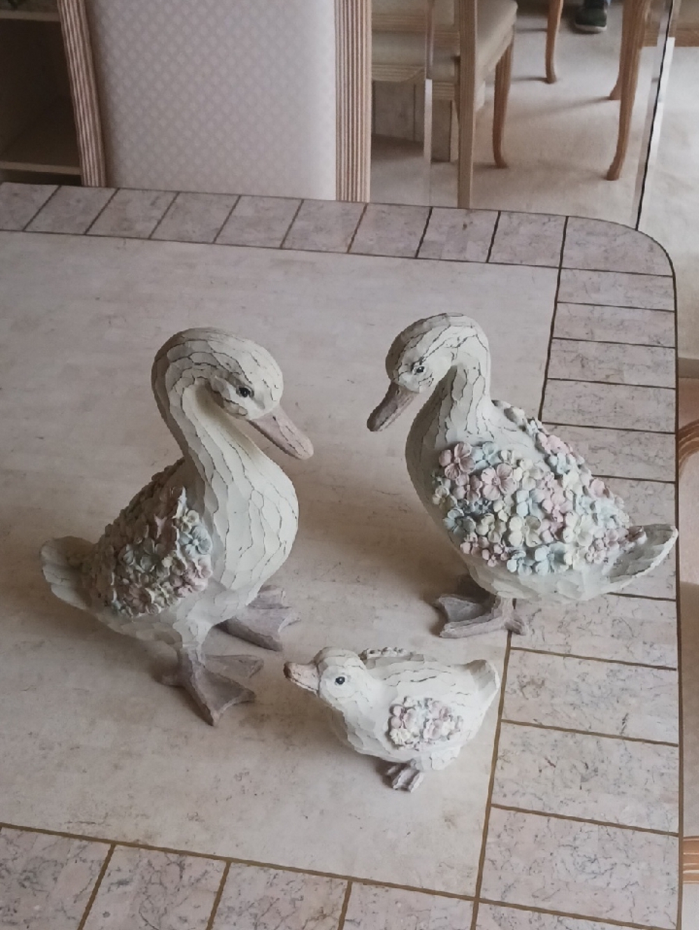 Home Decor/Duck Family,,set of 3,indoor/outdoor,Valeri/Qvc, New Set/ "Resin" - Picture 8 of 11